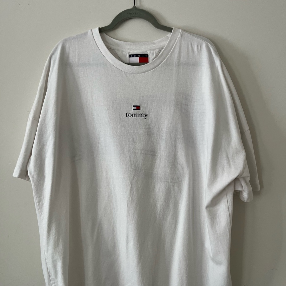 Tommy Jeans White Men's Shirt